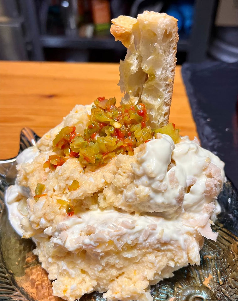 ensaladilla rusa en Ponzano 5 Bar