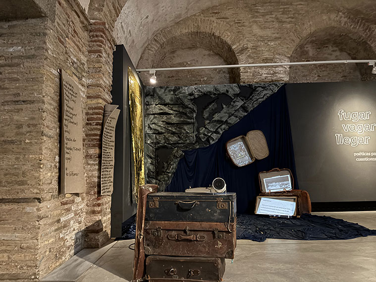 exposición actual en la casa de los morlanes de zaragoza