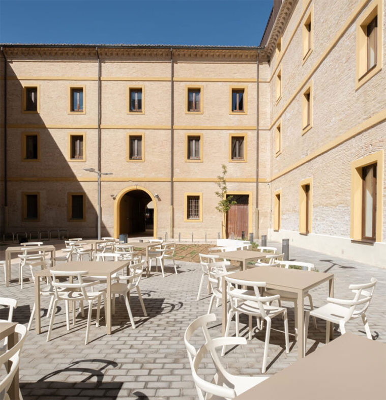 Interior de la Residencia Universitaria Xior de Zaragoza
