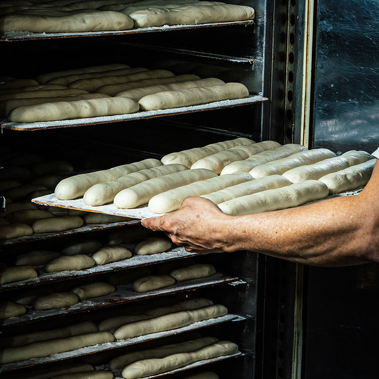 Obrador de la Pastelería Los Mayses en Zaragoza