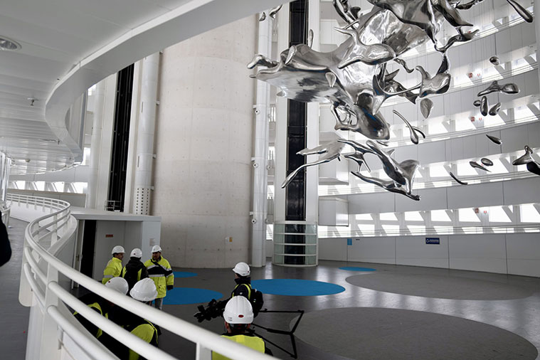 obras de adecuación de la Torre del Agua para su conversión en referente de la logística internacional 