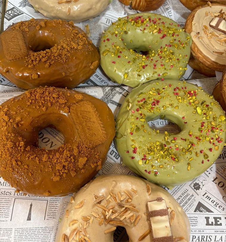 roscones en Pastelería Los Mayses