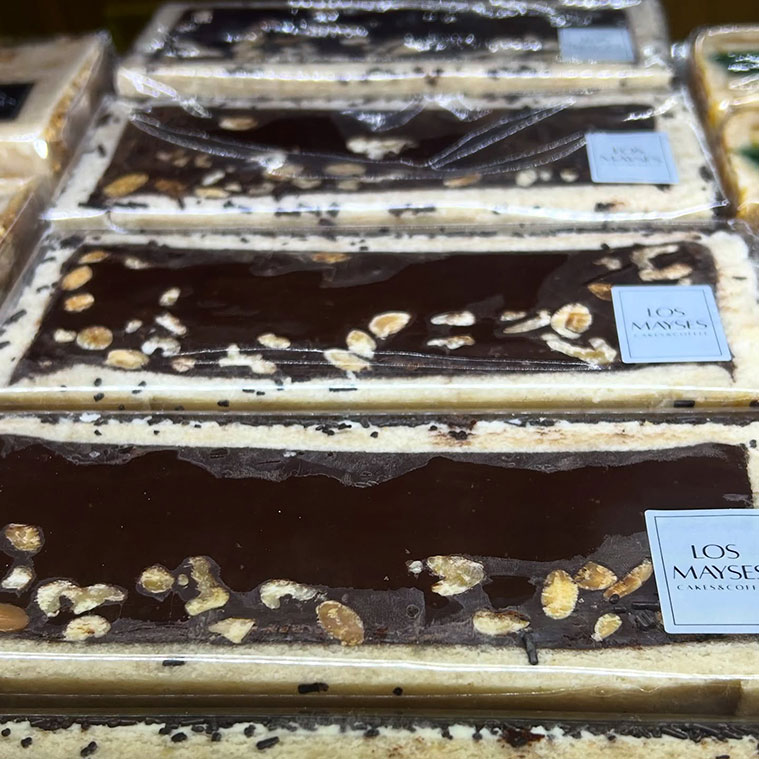 turrones de la Pastelería Los Mayses en Zaragoza