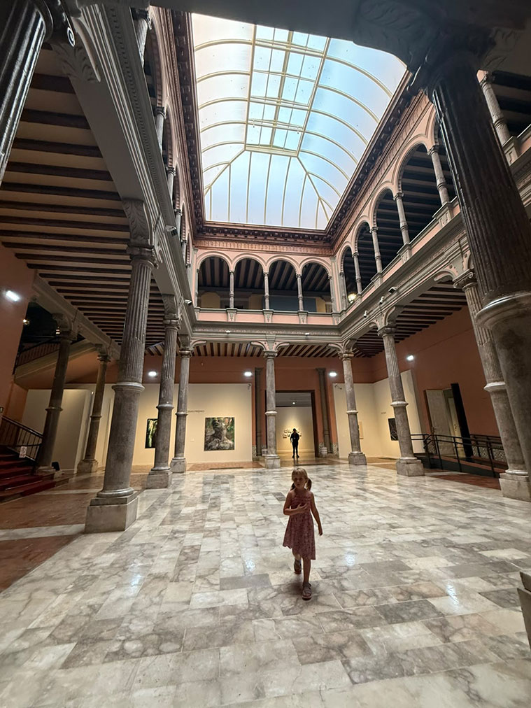 visita al palacio de Sástago