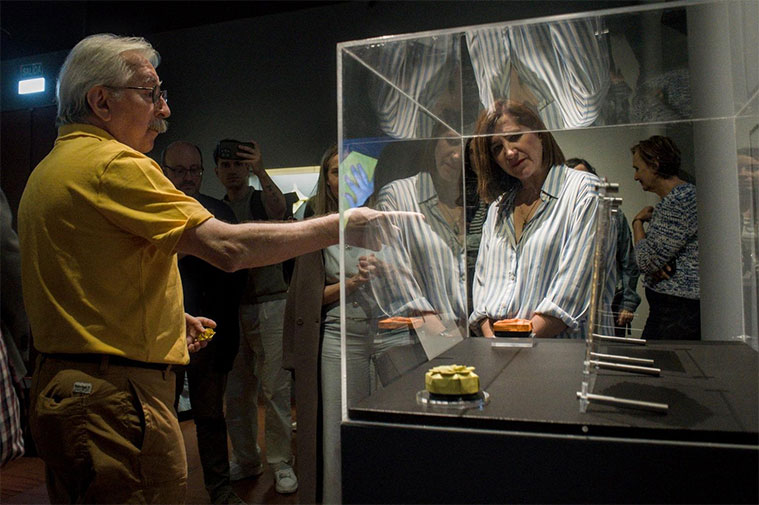 Exposición actual de la Escuela Museo de Origami Zaragoza