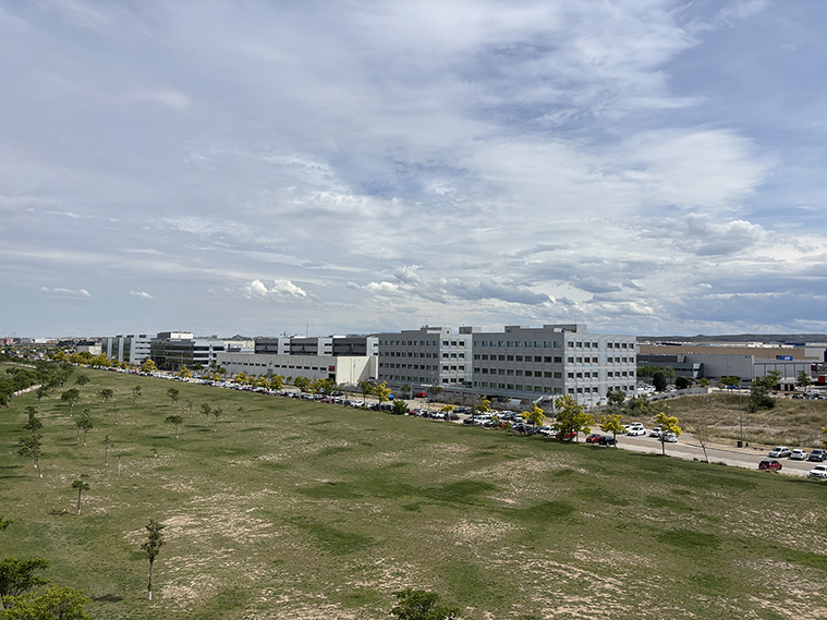 edificios de la plataforma logistaca Plaza