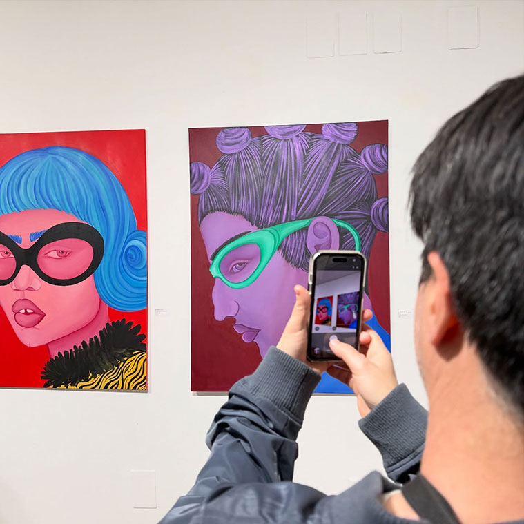 Casa Revuelta de Pezones Revueltos en la Galería Olga Julián Zaragoza