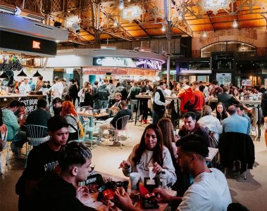 El Mercado Central acoge el Zentral Burger durante las Fiestas del Pilar