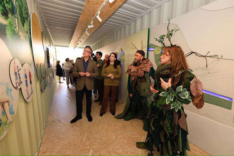 El Parque Grande José Antonio Labordeta acoge la exposición Vive el Huerva