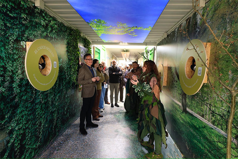 El Parque Grande acoge “Vive el Huerva”: una exposición inmersiva que da conocer su río olvidado