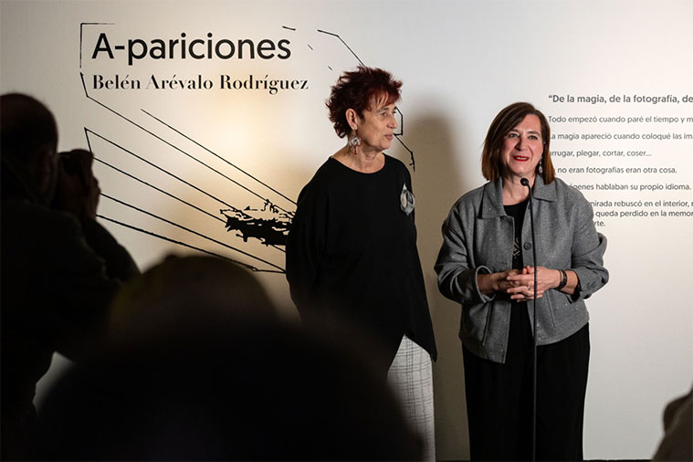 Exposición 'A-pariciones' de Belén Arévalo en el Torreón Fortea