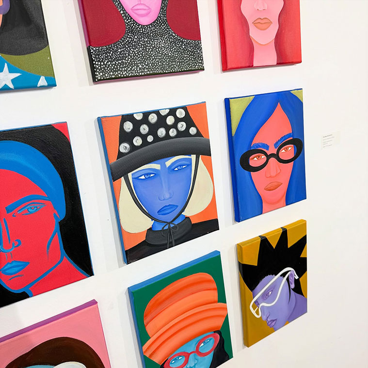 Exposición Casa Revuelta de Pezones Revueltos en la Galería Olga Julián Zaragoza