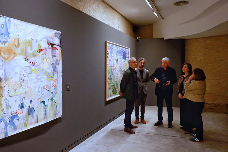 Exposición 'Jorge de los Ríos. Abstracción[es]' en la Casa de los Morlanes