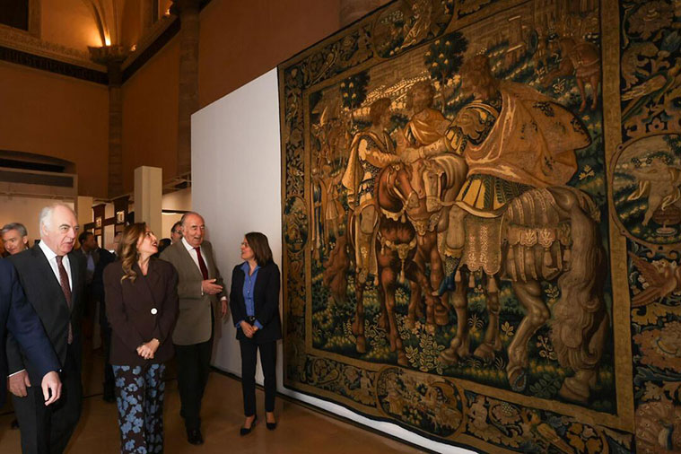 Exposición actual de La Lonja de Zaragoza