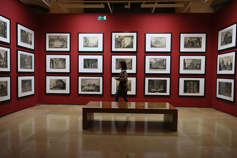 Exposición actual de La Lonja de Zaragoza