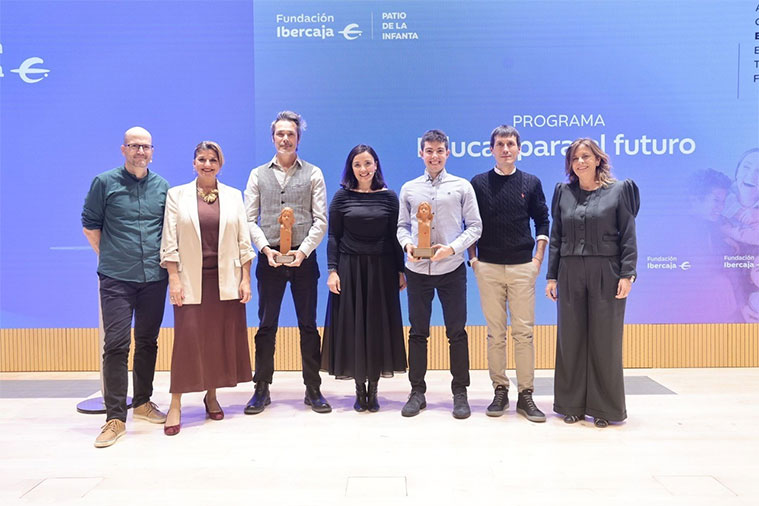 Ganadores de los III Premios “Educar para el Futuro” 2025 de Fundación Ibercaja