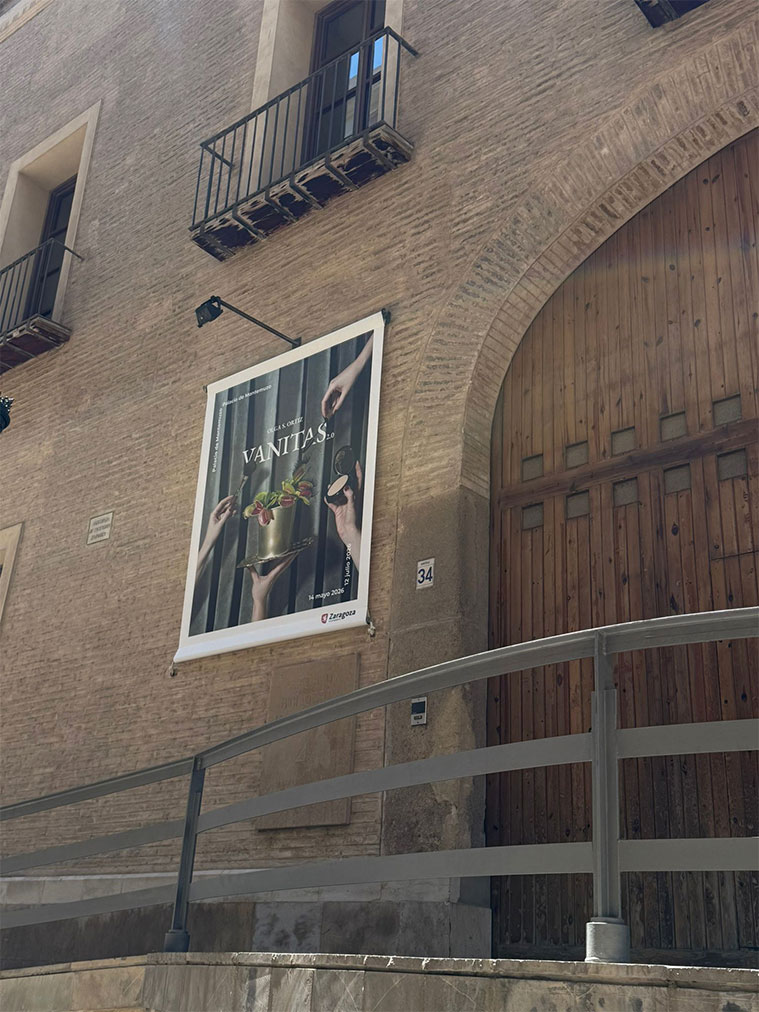 'Vanitas 2.0' la exposición de Olga S. Ortiz en el Palacio de Montemuzo Zaragoza