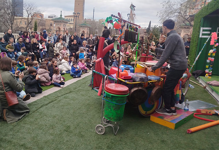 espacio Vive el Huerva del Parque Grande