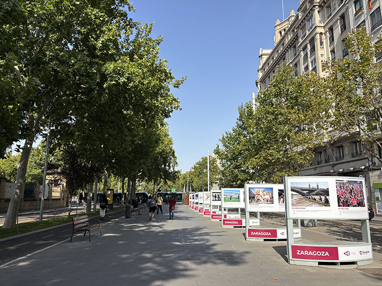 exposición en la Gran Vía