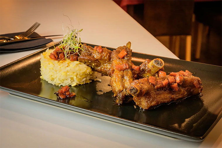 Costilla de cerdo Vita en Vita Taberna Gastronómica