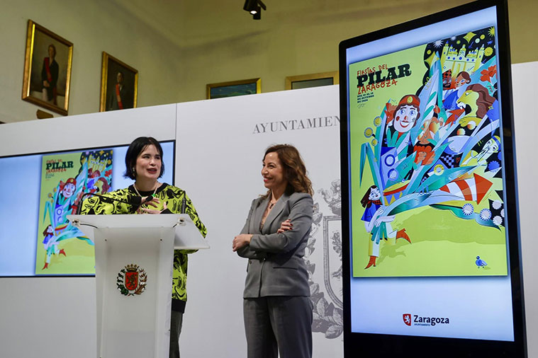 Cartel de las Fiestas del Pilar 2026