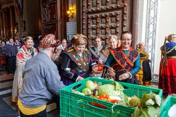 Ofrenda de Frutos Fiestas del Pilar de Zaragoza
