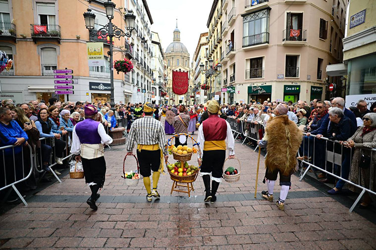 Ofrenda de Frutos Fiestas del Pilar