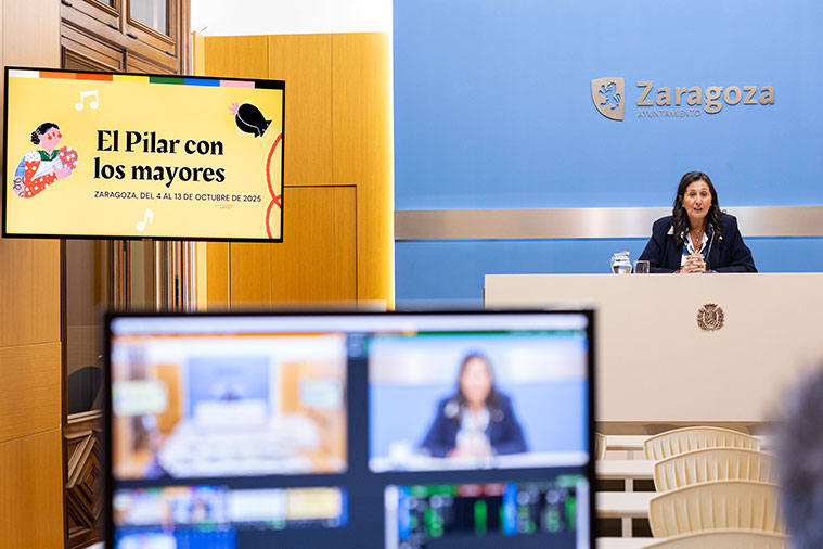 Programación de las Fiestas del Pilar de Zaragoza para personas mayores