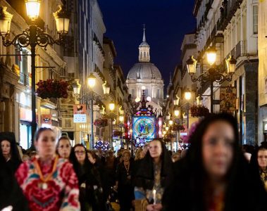 El Rosario de Cristal en las Fiestas del Pilar