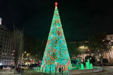 Árbol de Navidad de Zaragoza 2025