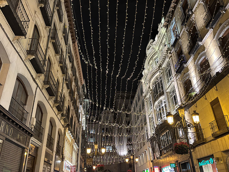 Iluminación Navideña en la Calle Alfonso I