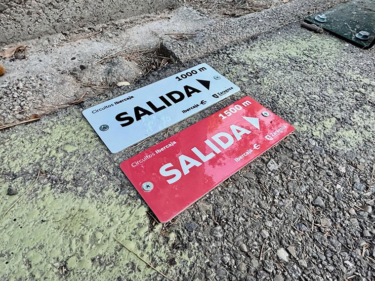 Circuitos de running Parque Grande José Antonio Labordeta Zaragoza