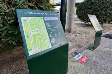 Circuitos de running en el Parque Grande José Antonio Labordeta