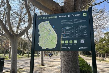 Circuitos de running por el Parque Grande José Antonio Labordeta