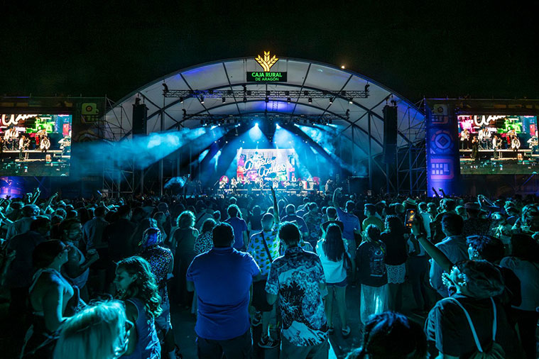 Concierto Vive Latino en Zaragoza