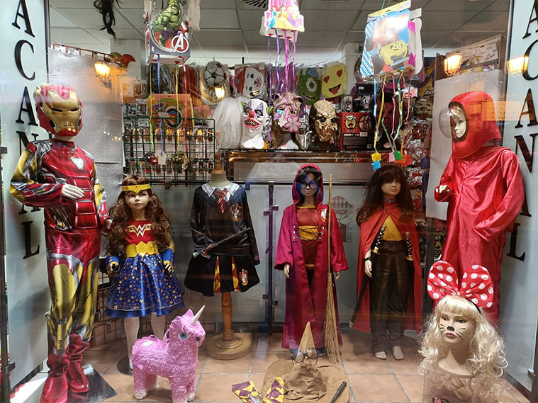 Disfraces Bacanal, Calle de la Manifestación, 6-12, Casco Histórico, Zaragoza