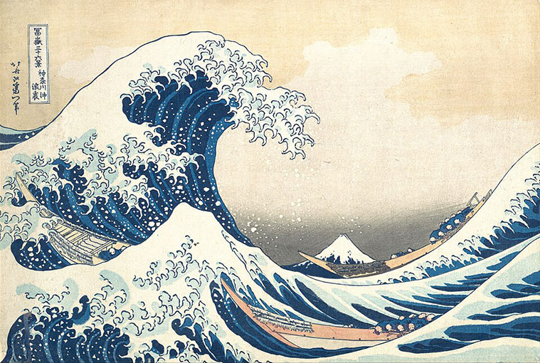 El Japón tradicional a través de la mirada Hokusai, el gran maestro del grabado