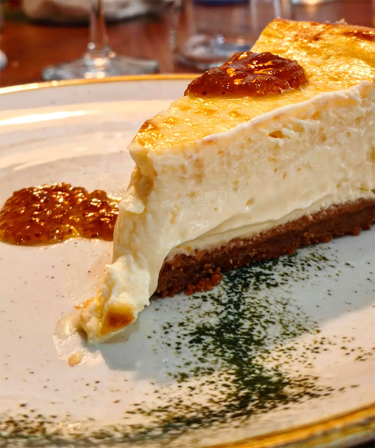 Haizea Zaragoza tarta de queso