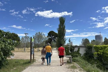Paseo desde la Plaza de Europa hasta el Meandro de Ranillas