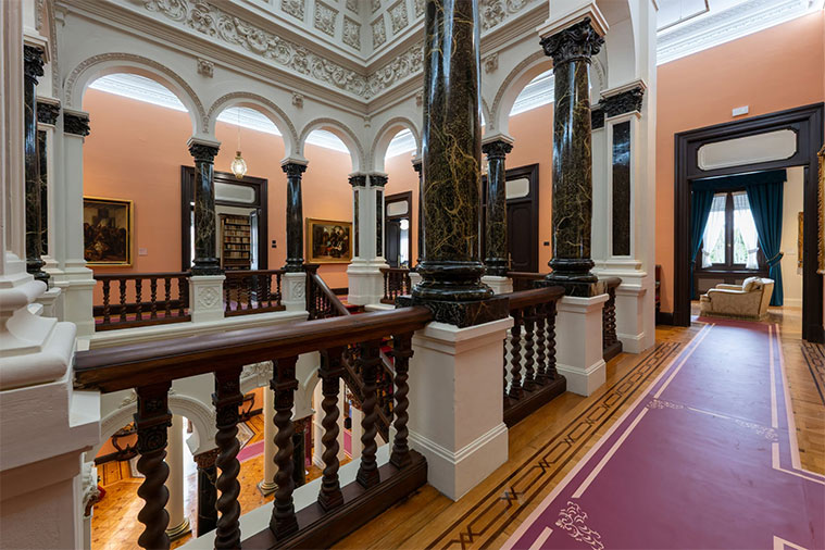 Patio en el Palacio Larrinaga