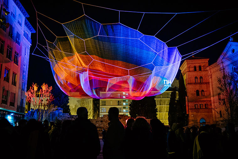 intervenciones artísticas Zaragoza Luce 2026