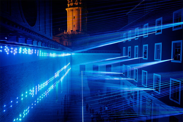 intervenciones lumínicas de Zaragoza Luce 2026