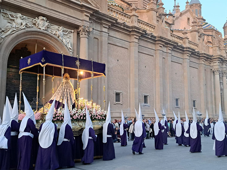 Horarios Recorridos Procesiones Semana Santa Zaragoza