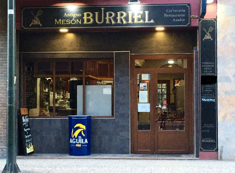 Mesón Burriel Avenida San José