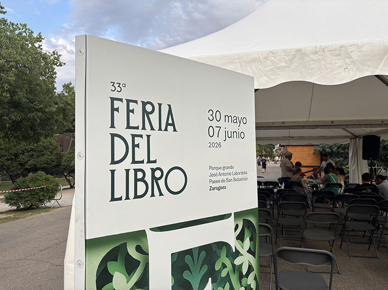 Feria del Libro de Zaragoza Parque Grande