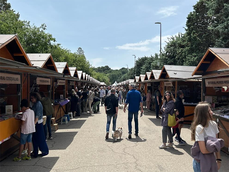 Feria del Libro de Zaragoza Parque Grande