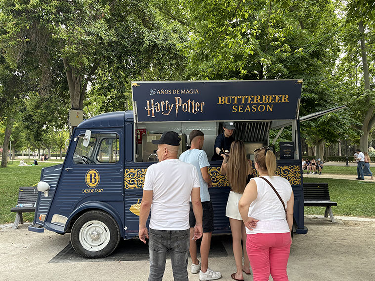 Kiosco de las Letras en el Parque Grande Harry Potter.