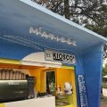 Kiosco de las Letras, en el Parque Grande de Zaragoza