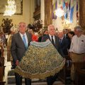 Fundación Ibercaja ofrece el manto a la virgen del Pilar por su 150 aniversario