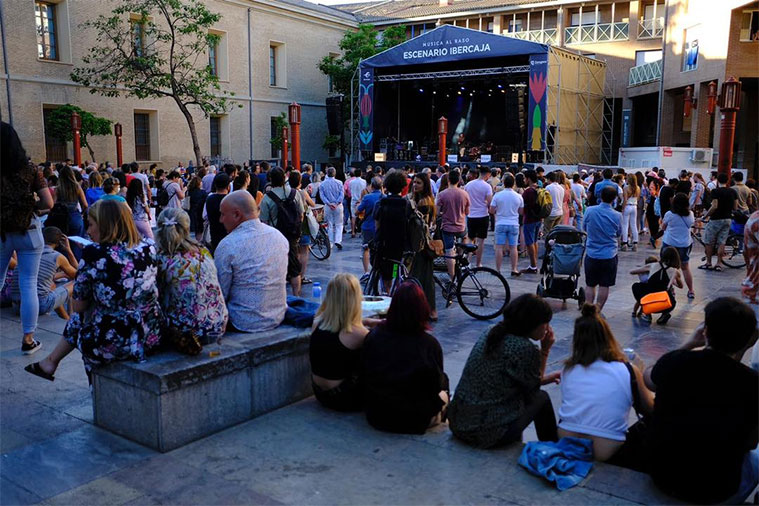 Programación Música al Raso 2026 Zaragoza